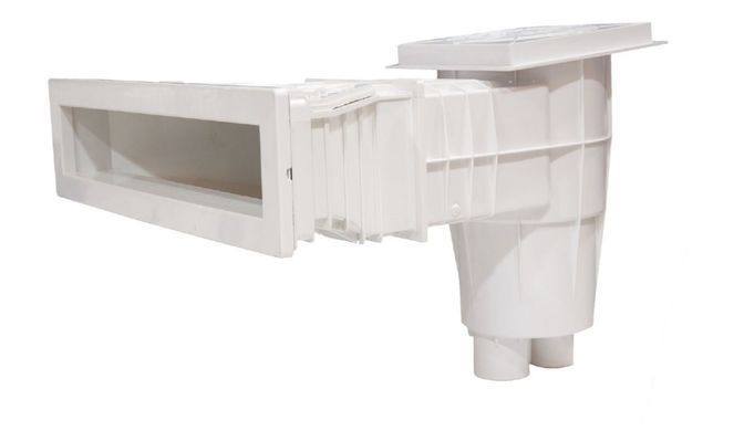 Gemas PG-04225BFW Mirror дзеркальний скімер для басейну, під бетон / лайнер, латунні вставки PG-04225BFW фото