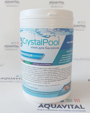 Мульти-таблетки 4в1 Crystal Pool MultiTab (20 гр), 1 кг 02501 фото