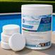Медленный хлор таблетки Crystal Pool Slow Chlorine Tablets Large (200 гр), 1 кг 02201 фото 1