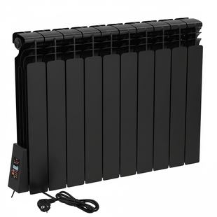 Електричний радіатор Flyme Elite Black 10L EF-RE-10RL фото