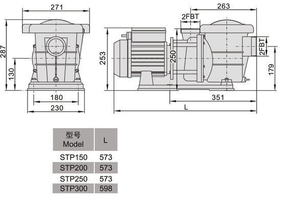 Aquaviva LX STP50, 6.5 м&sup3;/год насос для басейну 15063 фото