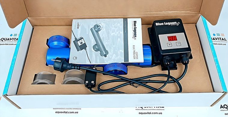 Blue Lagoon Copper Electrolyzer (13 м&sup3;/год) мідний іонізатор BE05752 фото