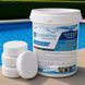 Медленный хлор таблетки Crystal Pool Slow Chlorine Tablets Large (200 гр), 5 кг 02205 фото 1
