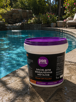 Препарат для удаления металлов и снижения жесткости воды Poolman Metall Off Powder, 1 кг A50150 фото