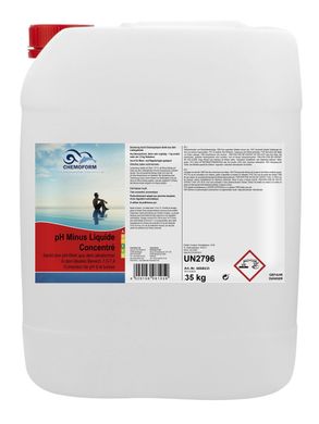 Рідкий засіб для зниження рівня pH Chemoform pH-Regulator Minus (сірчана 37%), 28 кг 0808028CH фото