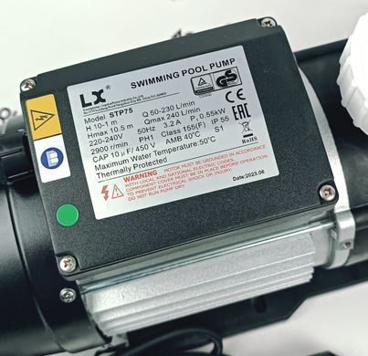 Aquaviva LX STP75, 8 м&sup3;/год насос для басейну 15064 фото
