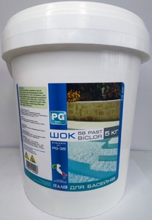 Шок-хлор таблетки Barchemicals PG-35 Biclor 56 Past (20 гр), 5 кг PG-35.5 фото