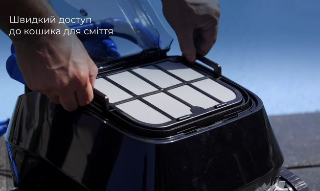 Aquaviva 7320-HT Black Pearl робот-пылесос для бассейна (с щётками для очистки углов) 34163 фото