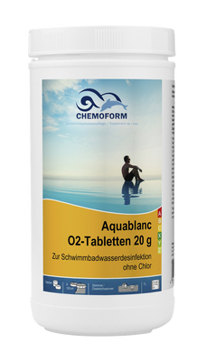 Активний кисень Chemoform Aquablanc O2 Tabs у таблетках по 20 гр, 1 кг 0595001CH фото