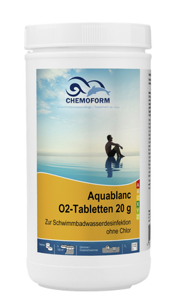 Активный кислород Chemoform Aquablanc O2 Tabs в таблетках по 20 гр, 1 кг 0595001CH фото