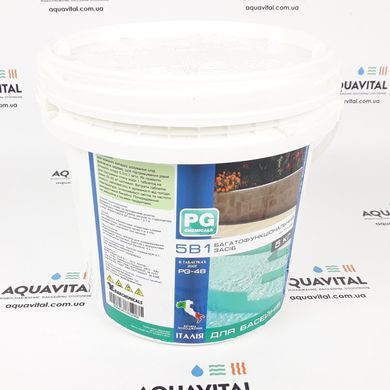 Мульти-таблетки 5в1 Barchemicals PG-48 (200 гр), 5 кг PG-48.5 фото