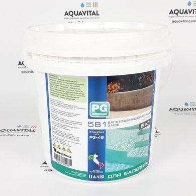 Мульти-таблетки 5в1 Barchemicals PG-48 (200 гр), 5 кг PG-48.5 фото