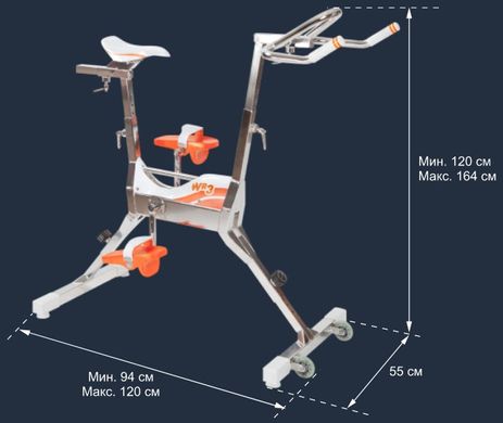 Waterflex WX-WR3 водний велотренажер 26865 фото