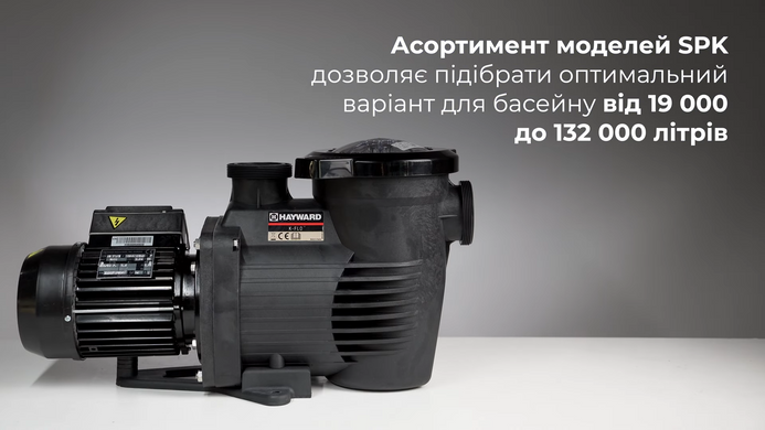 Hayward K-FLO SPK12605XY3, 7.5 м&sup3;/год насос для басейну (380В) 21189 фото