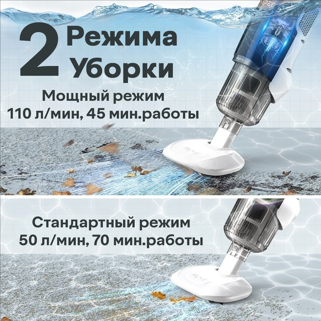 Два режима уборки