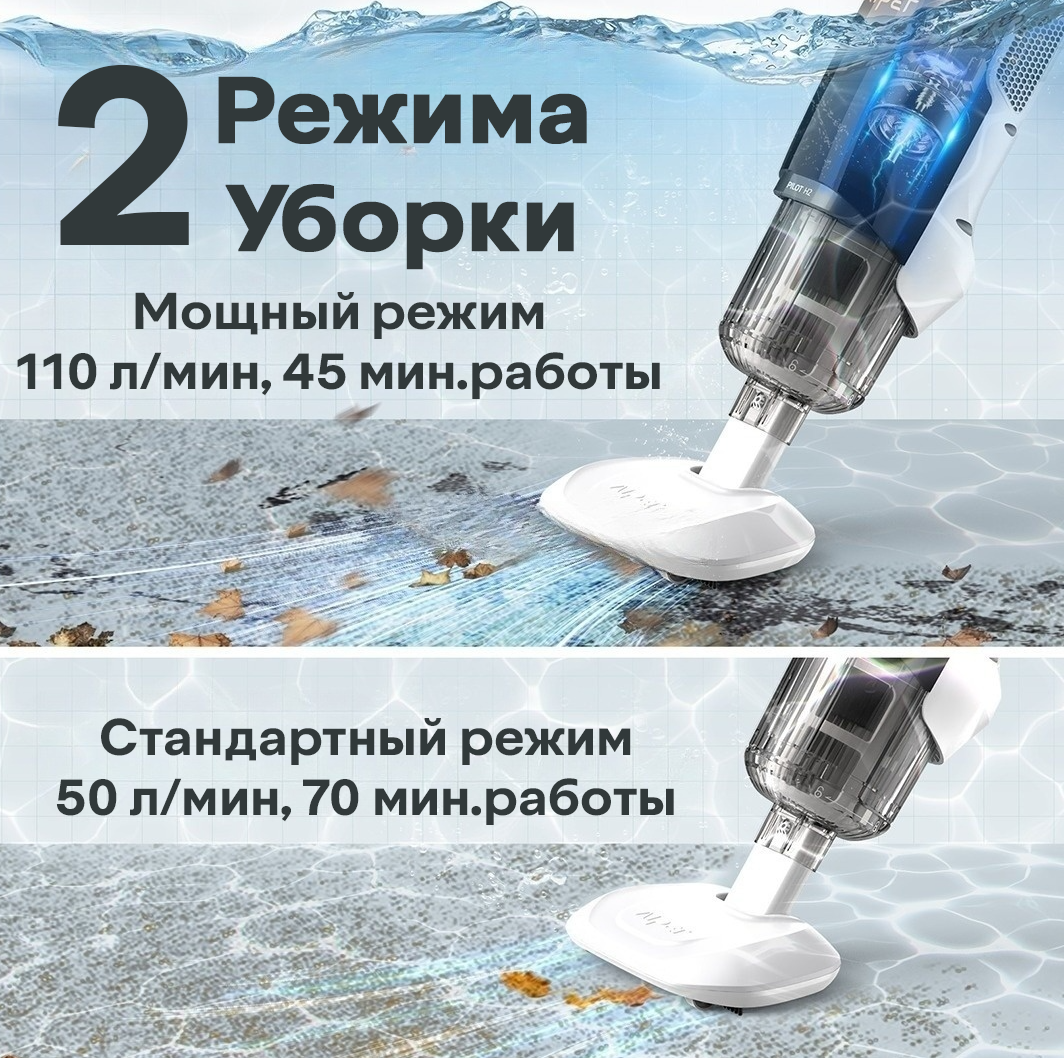 Два режима уборки