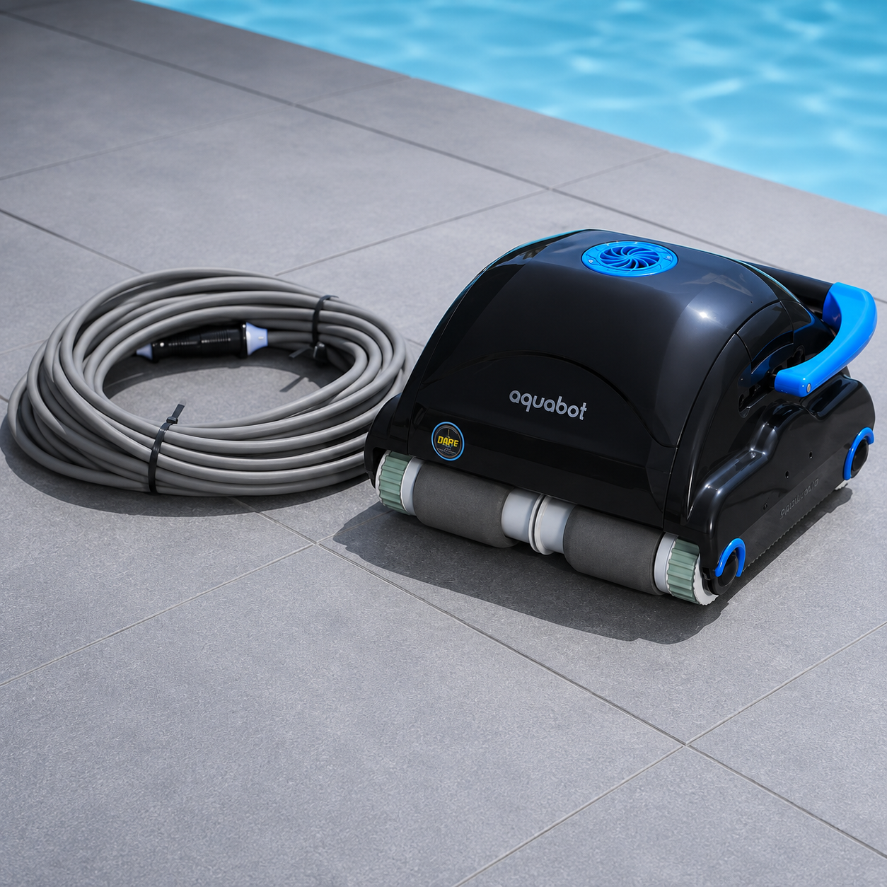 Плавучий кабель 30 м і транспортувальний візок Візок і кабель Aquabot Magnum Junior