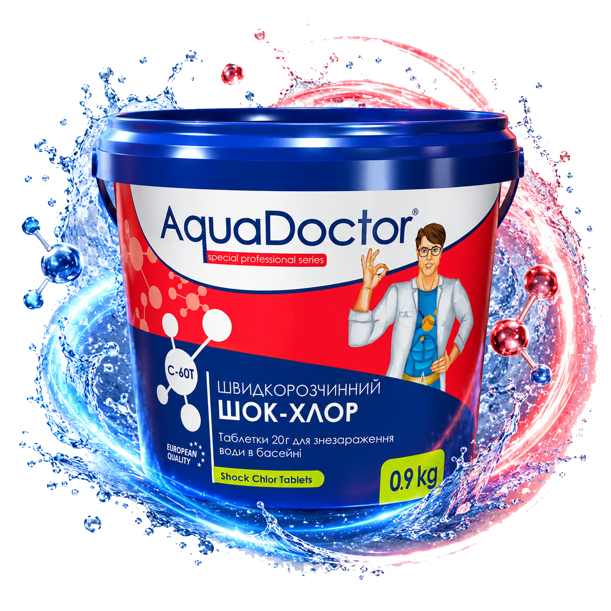 AquaDoctor C-60T шок-хлор для басейну