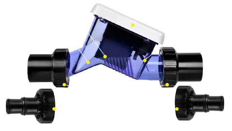 Компактная конструкция. Варианты пдключения
