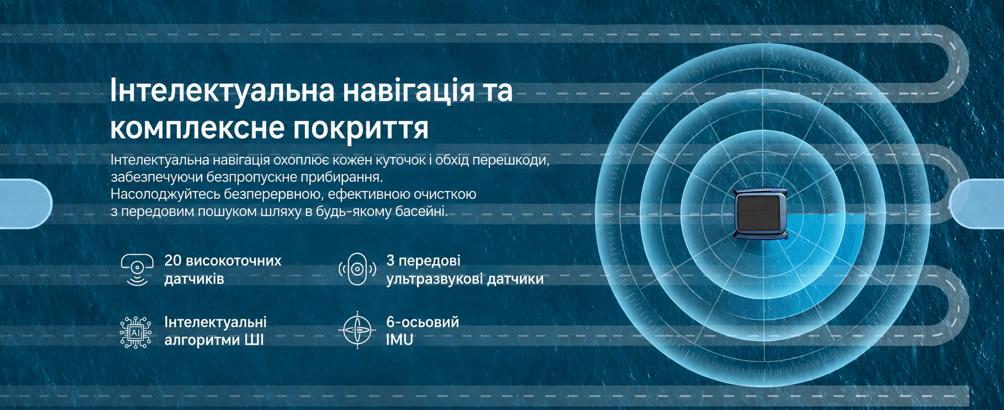 Інтелектуальна навігація Beatbot iSkim Ultra