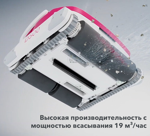 Сверхмощное всасывание мусора