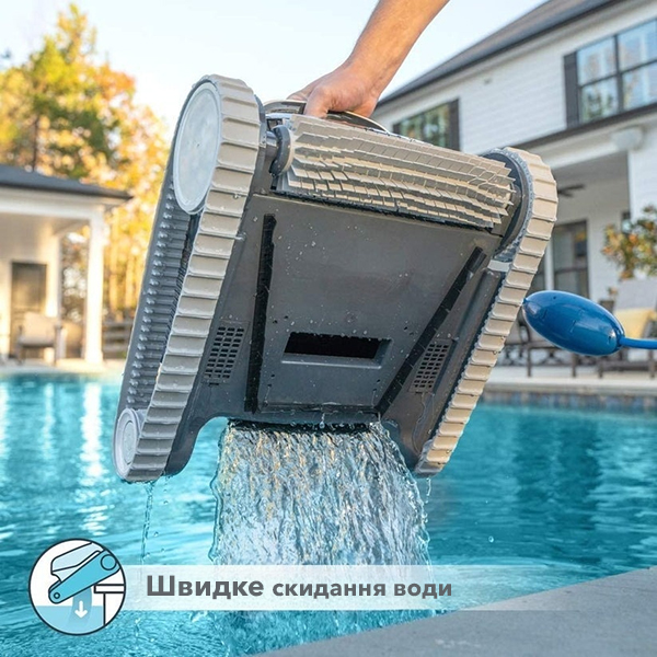 Переваги пилососу Dolphin E20