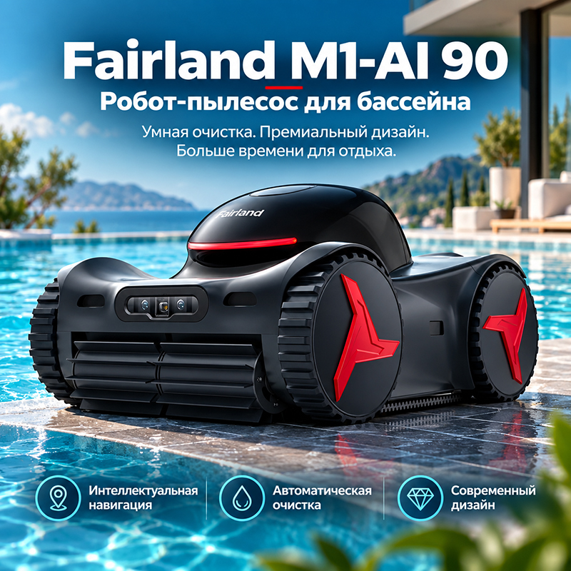 Fairland M1-AI — ошибки E1-E7 и обслуживание Робот-пылесос Fairland M1-AI — диагностика ошибок и неисправностей
