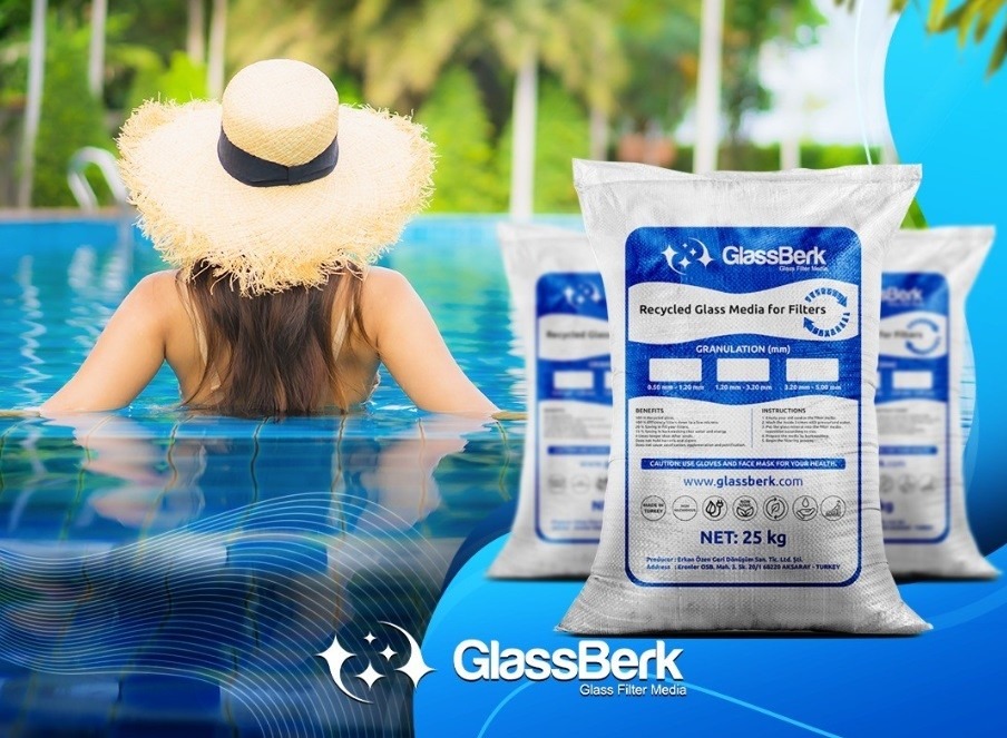 Стеклянная засыпка GlassBerk — современная альтернатива песку для фильтра бассейна