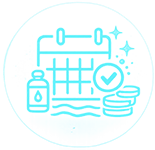 Регулярная обработка бассейна