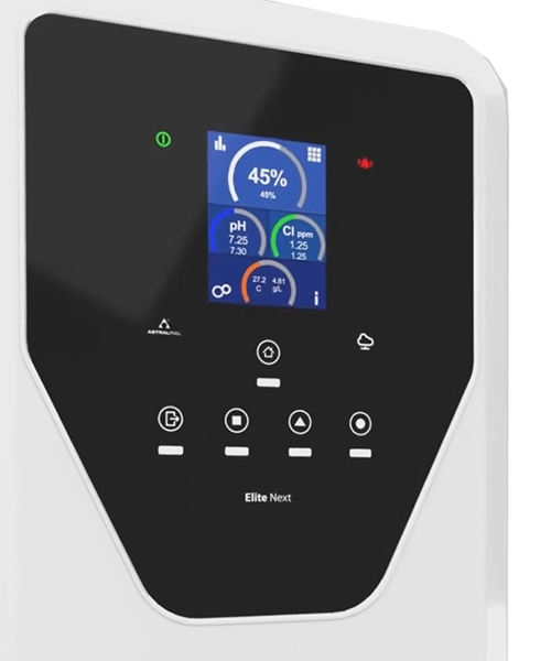 дисплей в хлоргенераторах Idegis Elite Connect