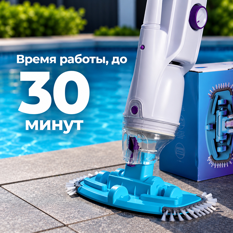 Kokido Telsa 30 работает до 30 минут от встроенного аккумулятора