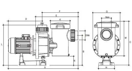 Габаритні розміри PG Flooder Flo 300T