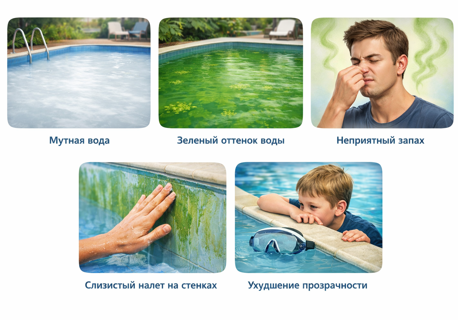 почему фильтрации недостаточно для очистки и дезинфекции воды в бассейне