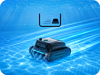 Турбо режим очистки дна Compass CE 2000