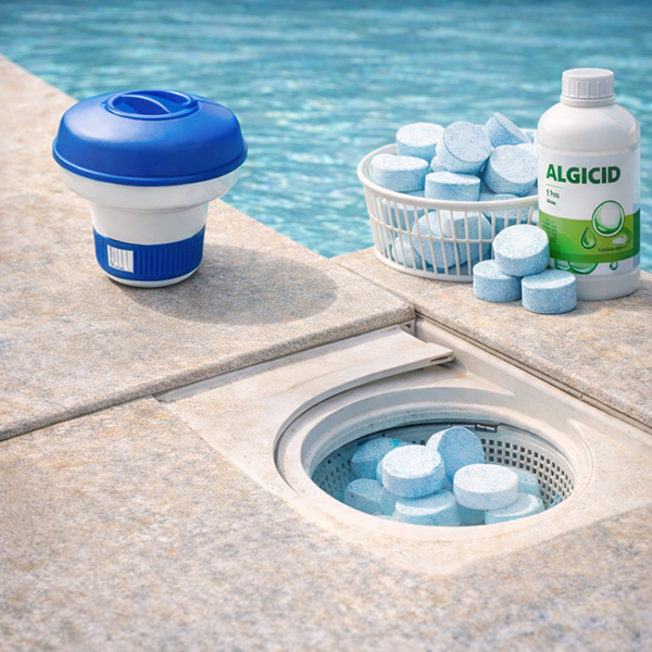 Использование шок-хлора для бассейна
