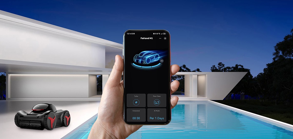 Керування робот-пилососом Fairland M1-100 через Wi-Fi