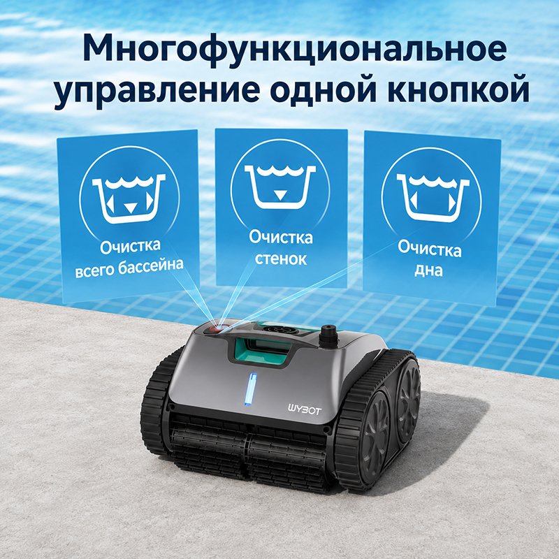 Управление роботом через приложение WYBOT