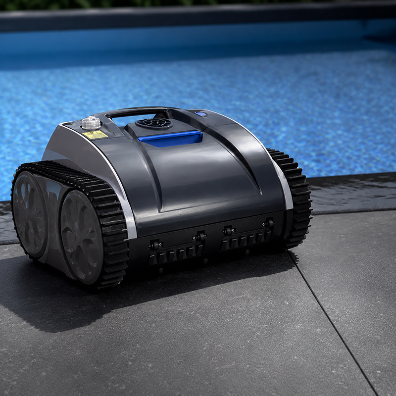 Робот-пилосос WYBOT Osprey 700 біля басейну