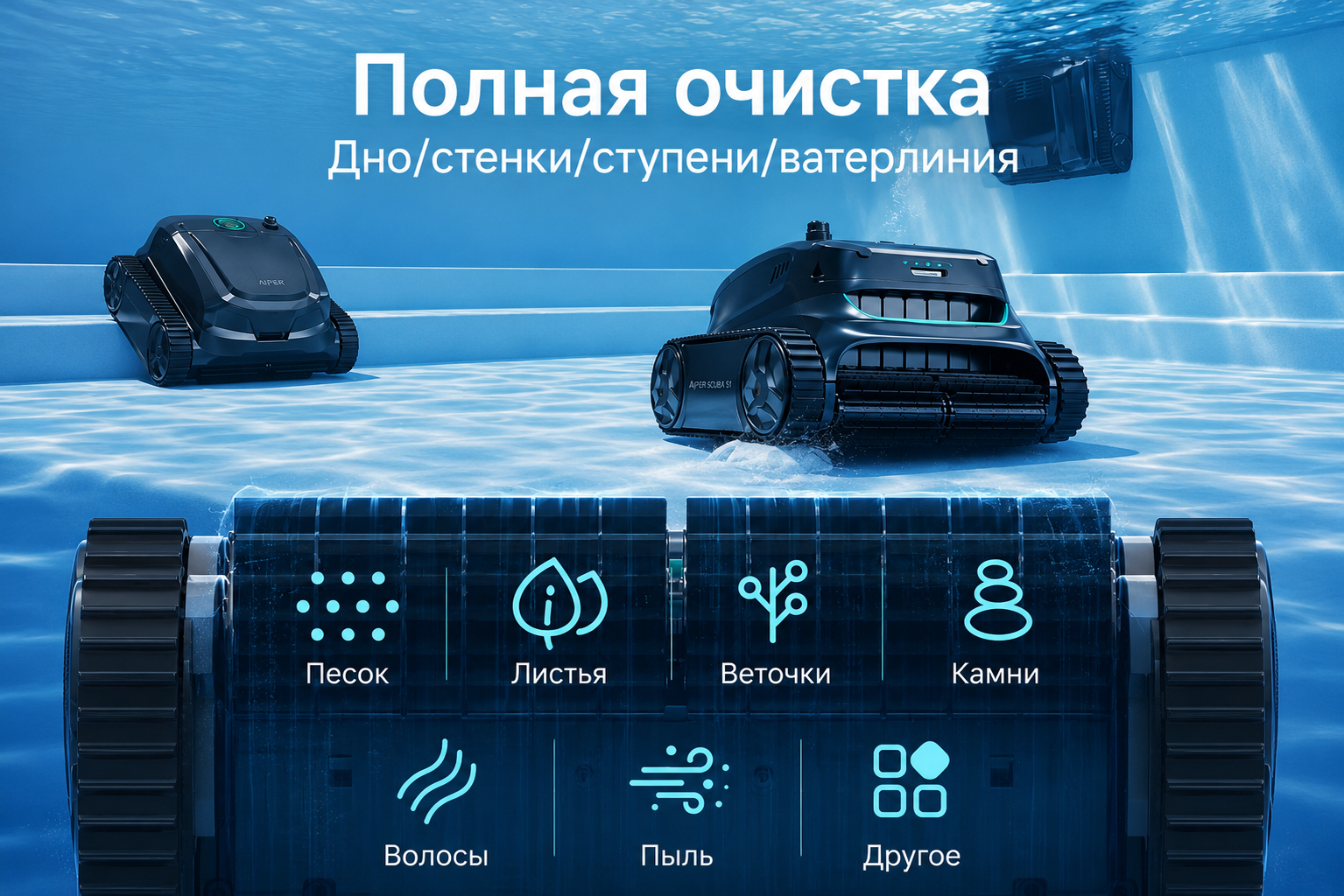 Управление роботом-пылесосом через Bluetooth и приложение