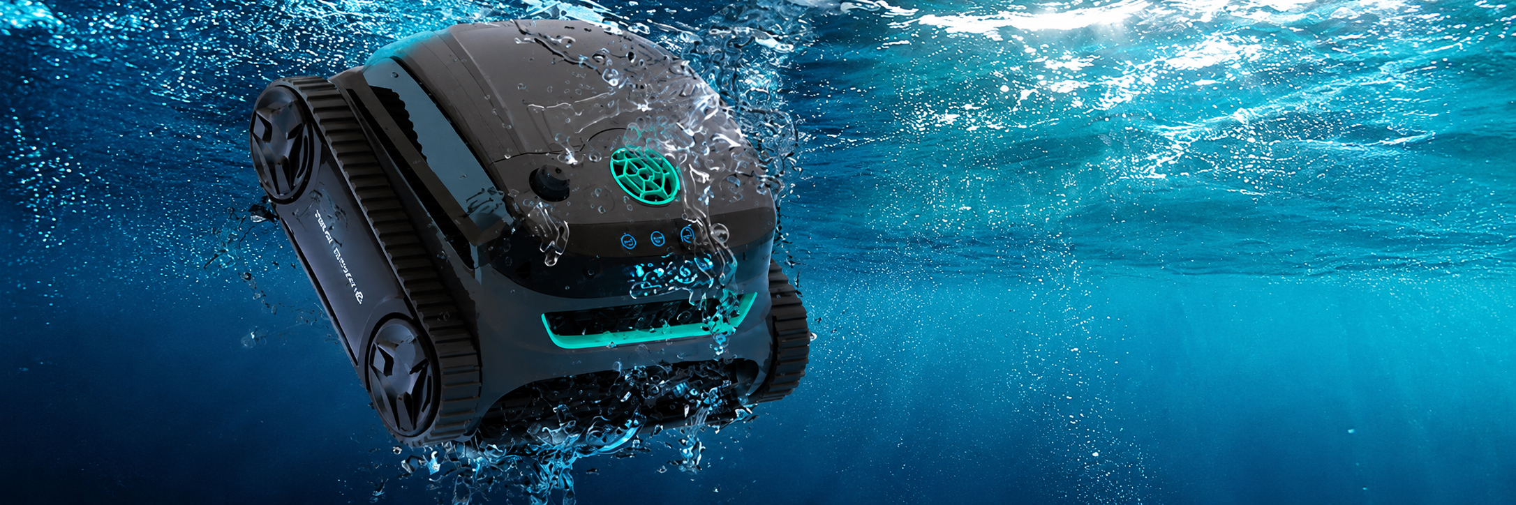 Бездротовий робот-пилосос WYBOT S2 для автоматичного очищення басейну